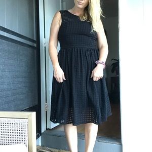 Black cocktail dress